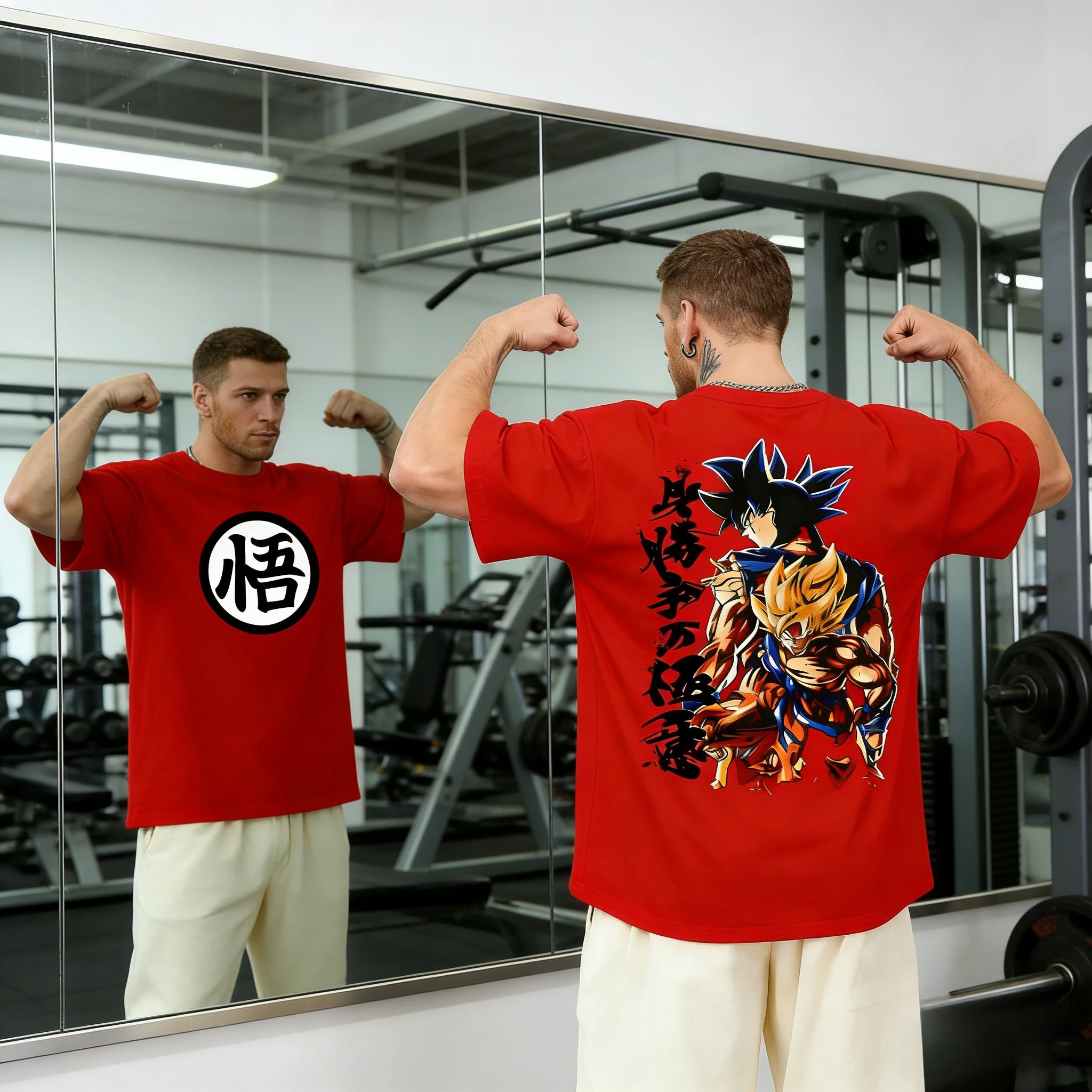 Camisetas de Anime Vintage Dragon Ball Verano 2026 para Hombre, Camisetas Deportivas Casuales Holgadas de Algodón Puro, Estampados de Goku/Jiren/Buu, Múltiples Diseños