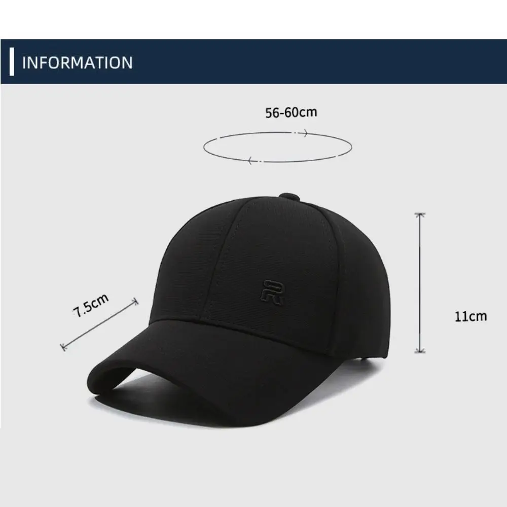 New Square Baseball Cap Adjustable Anti-Sun Visor Hat Unisex Dad Hats Spring and Autumn