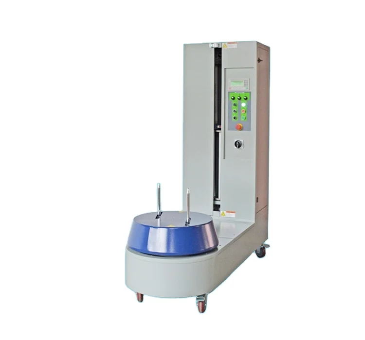 

Carton Boxes Luggage Strapping Wrapping Packing Machine in Airport Hotel Railway Station