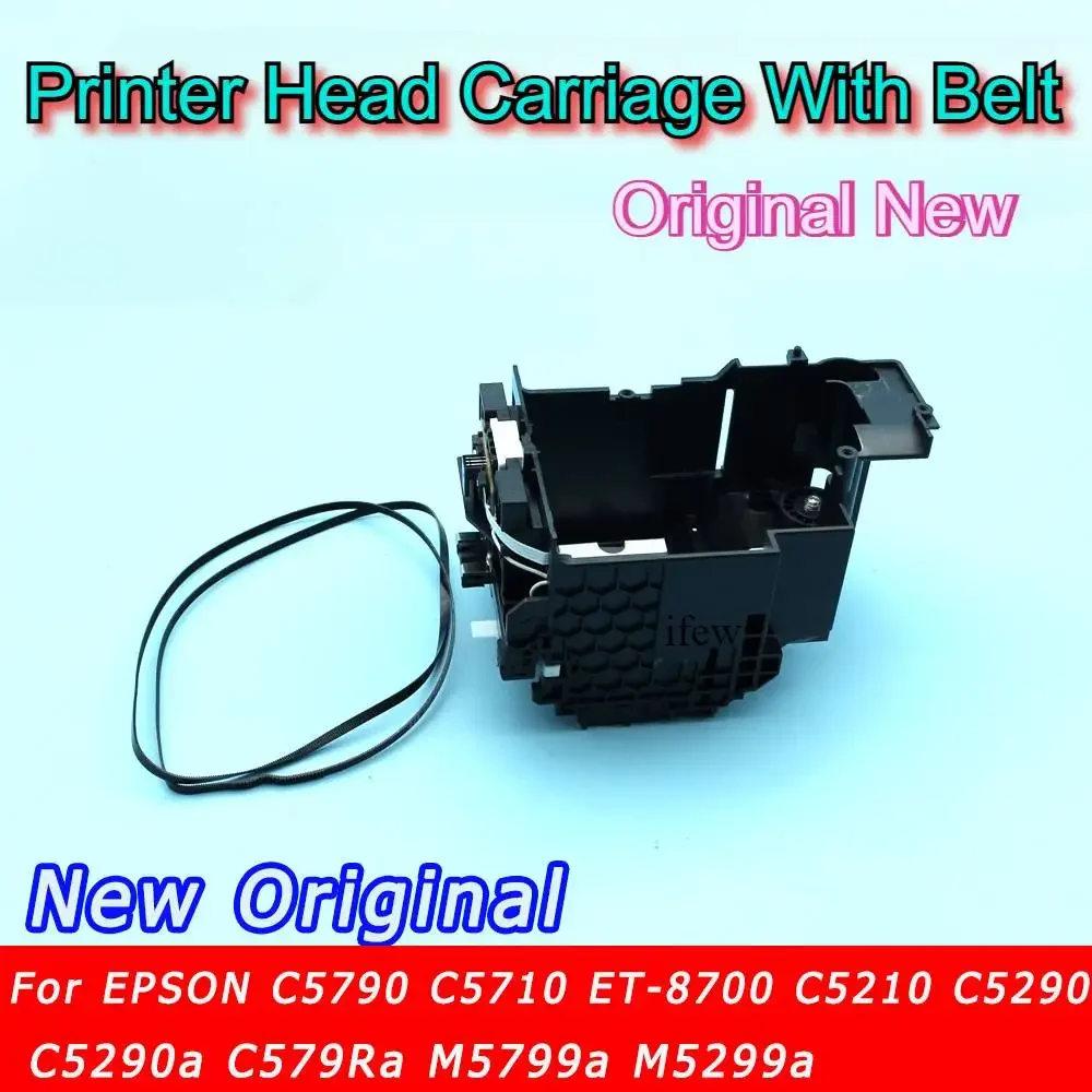 

Printhead Carriage Assy With Belt For Epson C5790 C5710 C5210 C5290 Printer Head ET-8700 C5290a M5299a C579Ra M5799a Print Car