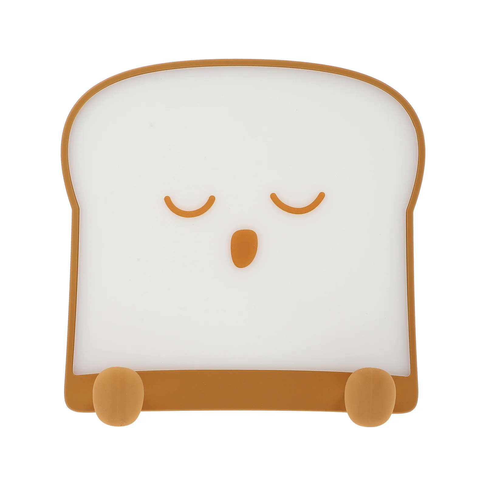 

1Set Toast Shaped USB Rechargeable Night Light Double Luminous Cartoon Bedside Lamp Bedroom LED Night Lamp Creative Nursery