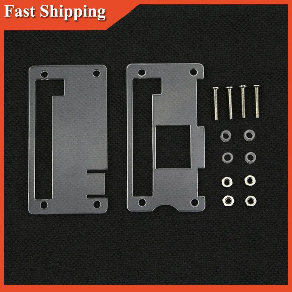 Эффективный акриловый чехол 4 в 1, комплект для Raspberry Pi Zero W и Pi Zero с радиатором