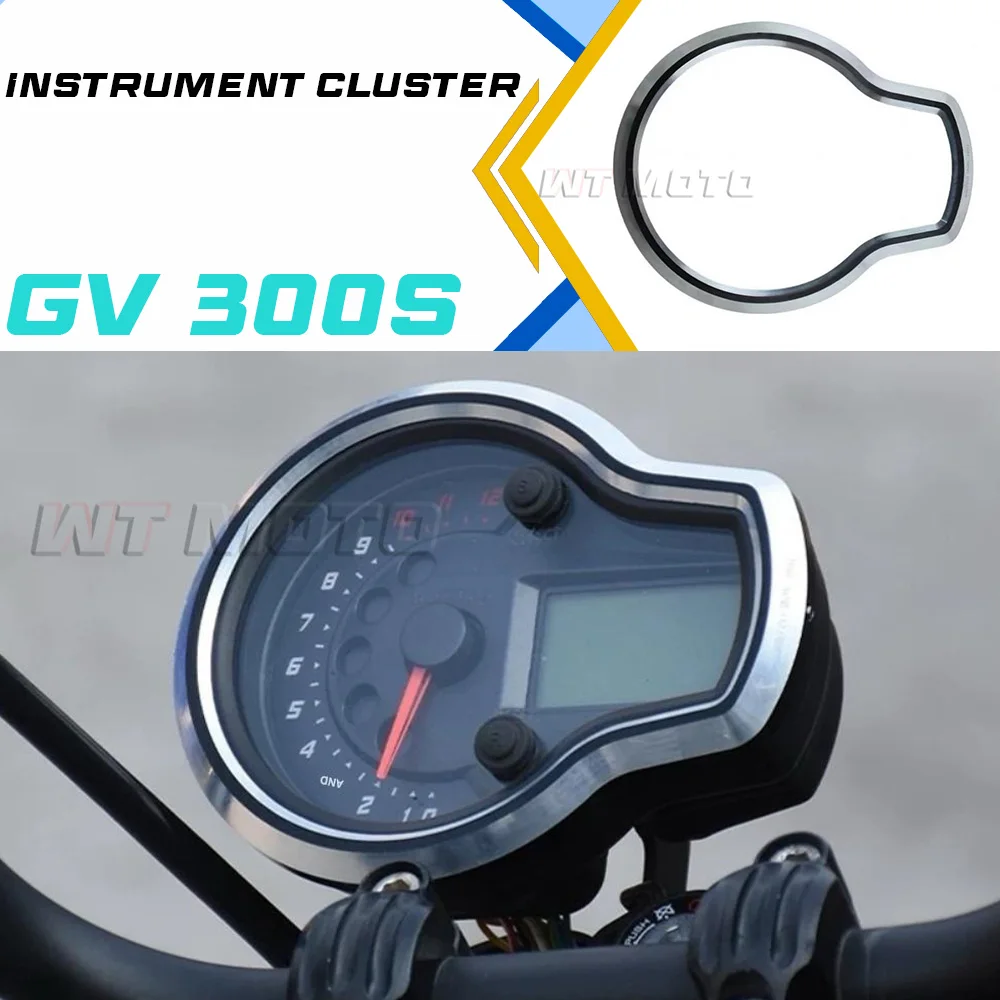 

GV300S Instrument Panel Protective Ring, Aluminum Alloy Decorative Cover Accessory, 300 GV, 300GVS, GVS300, 300GV