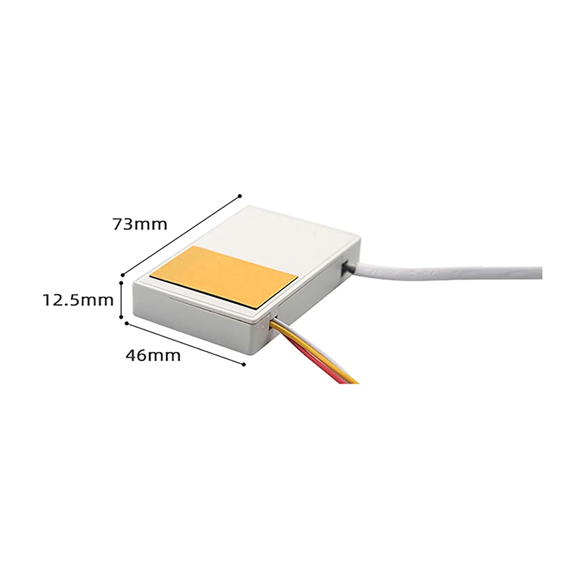 1Pc EU US Plug interrupteur tactile 12V 1A salle de bain miroir interrupteur capteur tactile pour lumière LED miroir phare capacité capteur Module