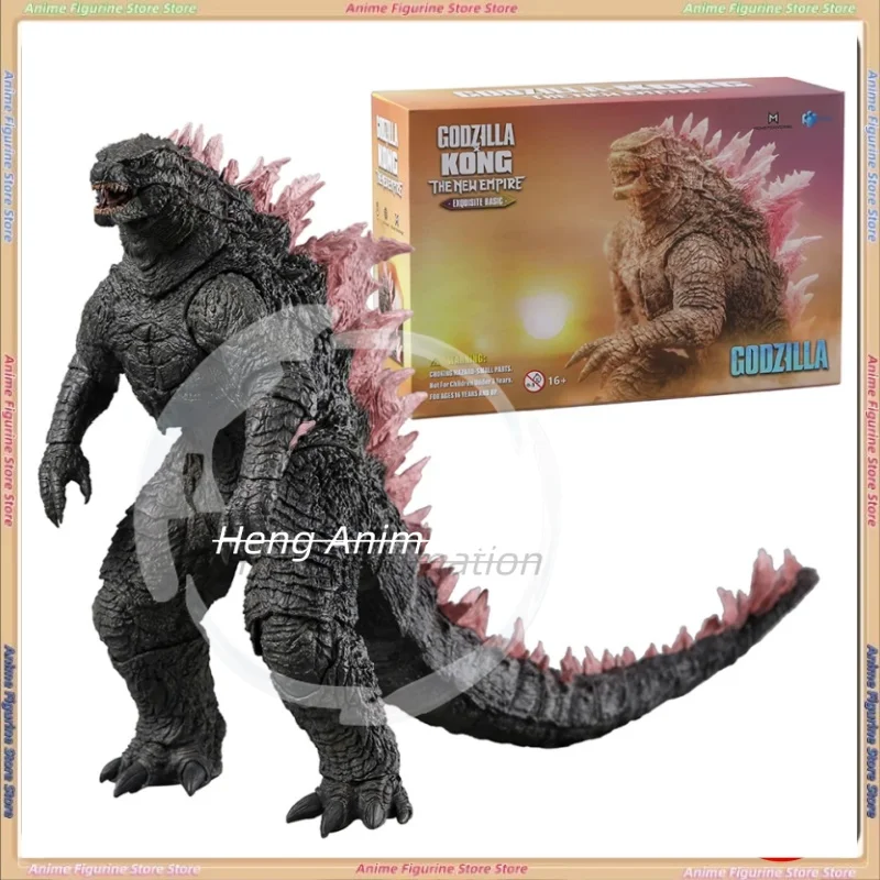 

Оригинальный HIYA Godzilla x Kong, новая империя Godzilla Evolved, розовая задняя часть Godzilla, в наличии, аниме-фигурки, модель игрушки