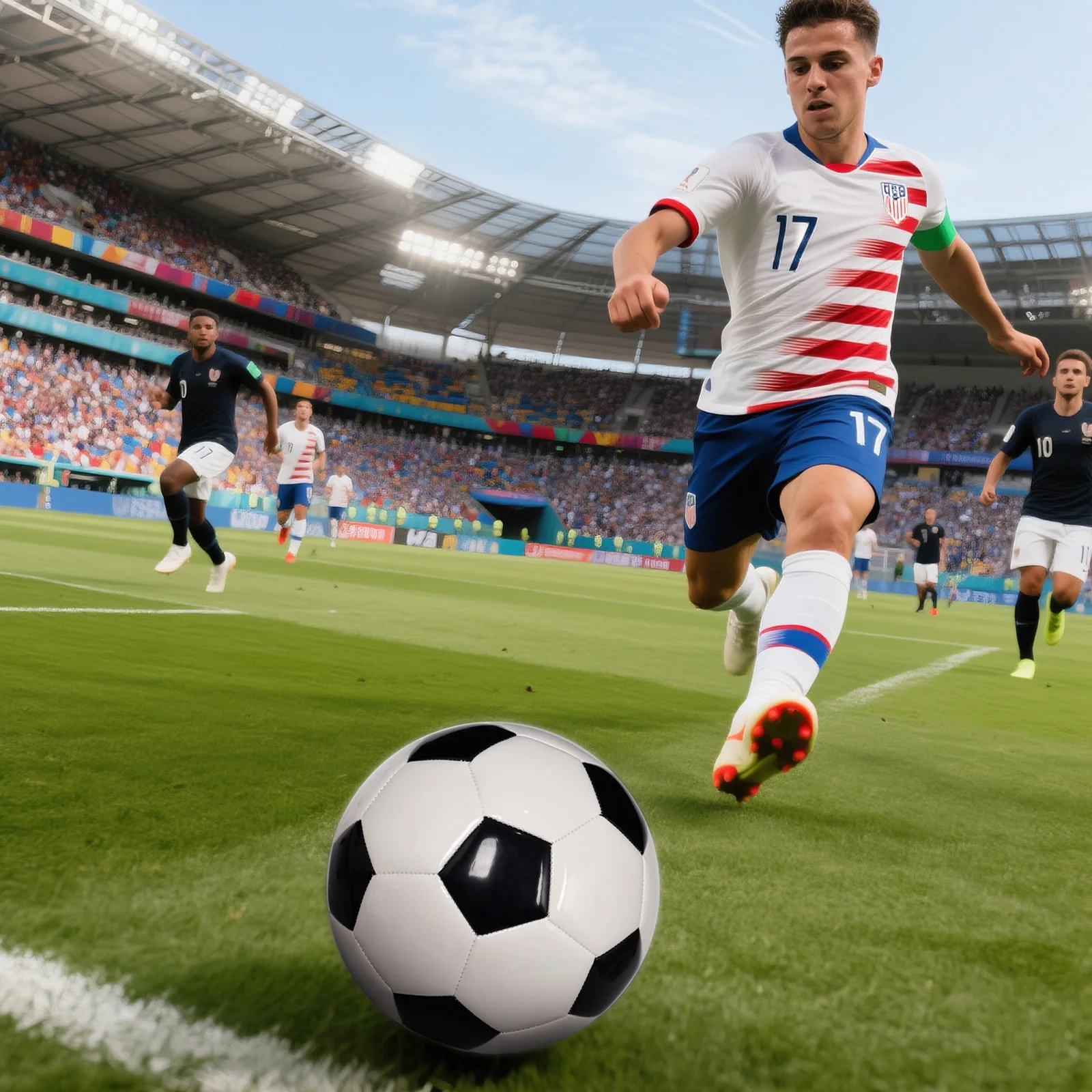 

Soccer Ball-Official Size 5 Soft PU Outdoor Wear-resistant Football Team For Youth&Adult Training Balls High Quality Black White