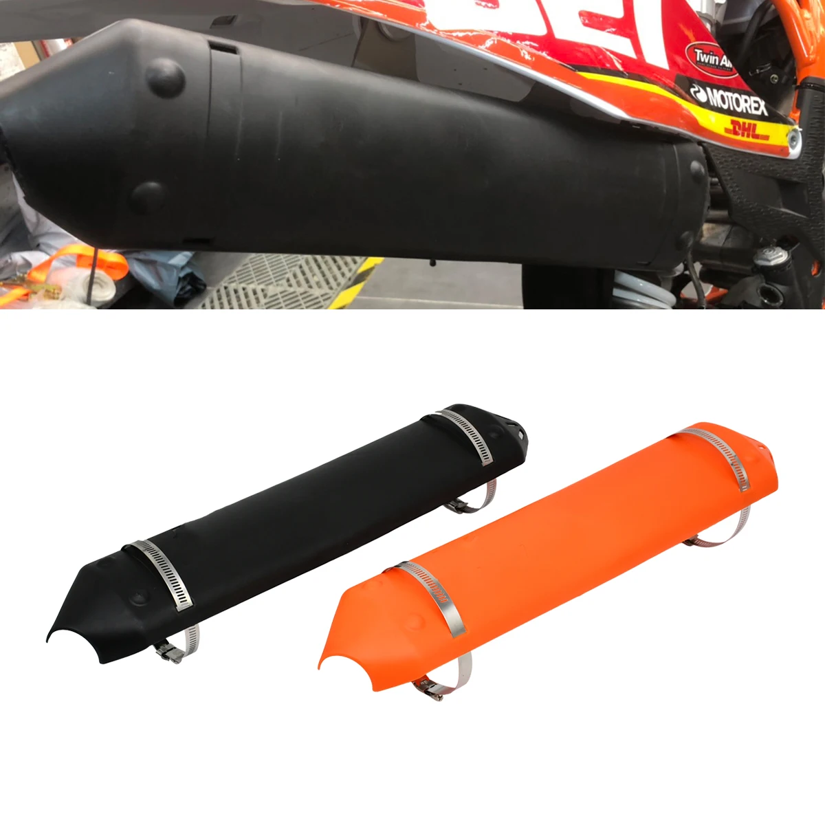 Motorcycle Heat Shield Exhaust Protective Cover For KTM XC XCW EXC TE 250 300 TPI HENGJIAN HJZ300 2020 2021 2022 2023  Dirt Bike