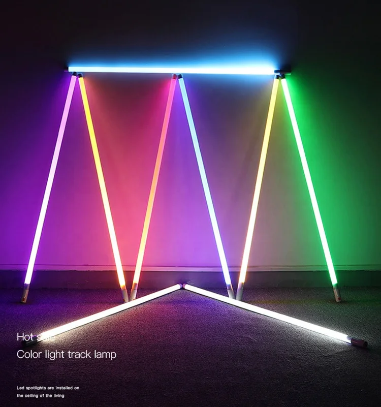 مستودع الولايات المتحدة الأمريكية القابلة لإعادة الشحن TL-120 اللاسلكية RGB LED أنبوب بار ضوء ملء مصابيح لكابينة الصور باد