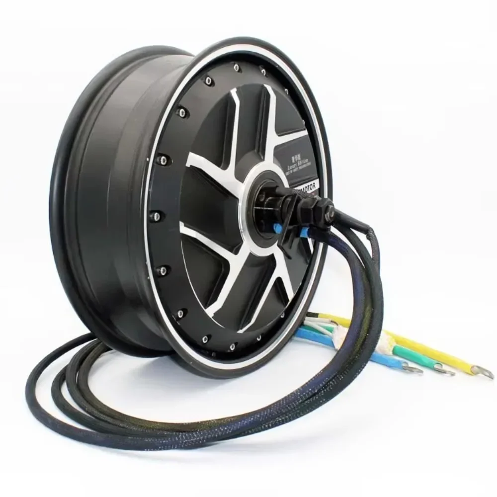 Qualidade sem preocupações Raro Encontrar alta potência 13 polegadas 72V 8000W BLDC Hub Motor para motocicleta