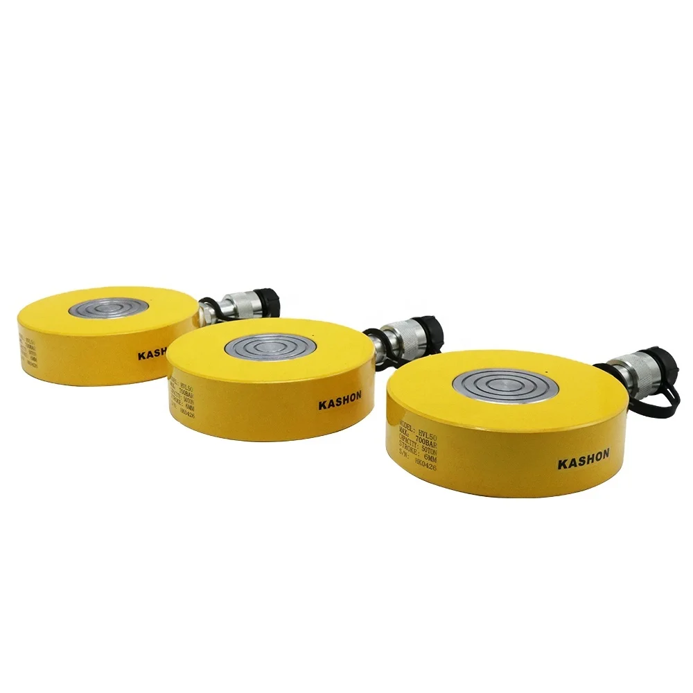 แม่แรงไฮดรอลิกขนาดเล็กพิเศษ ความดันสูงพิเศษ 150MPa รับน้ำหนัก 5-200 ตัน