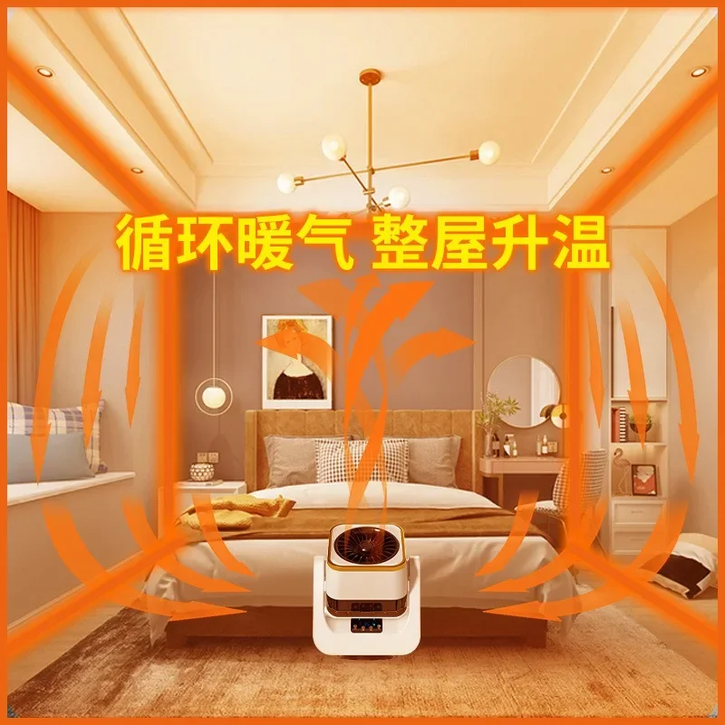 

Настольный настольный мини-нагреватель системы охлаждения и вентиляции, небольшой бытовой обогреватель, портативный и доступный в офисе