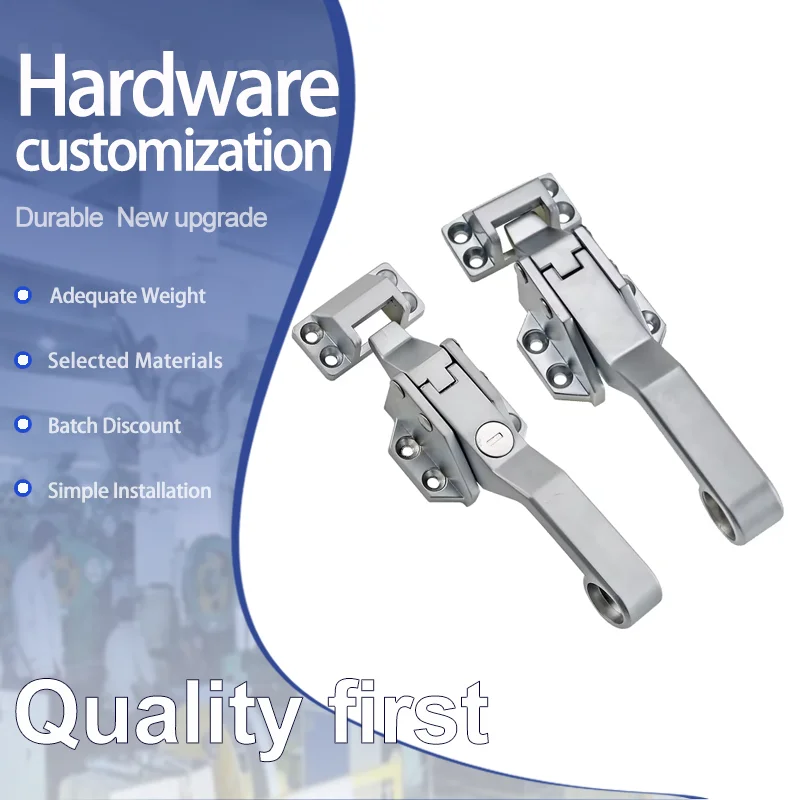 

Zinc Alloy Precision-Cast Handle for Industrial Vacuum-Sealed and Cold Storage Doors Ensuring Tight Closure and Durability