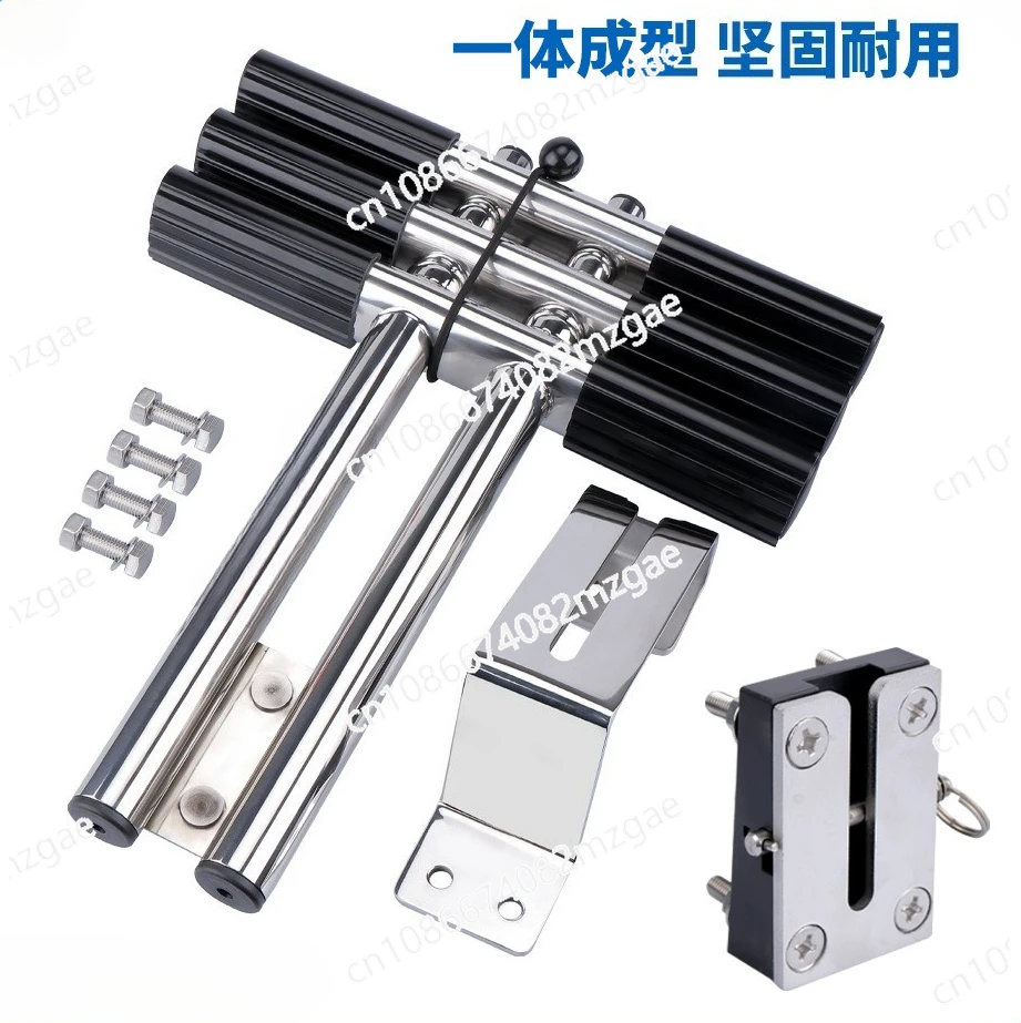 سلم الصرف الصحي البحري من الفولاذ المقاوم للصدأ، سلم تلسكوبي قابل للطي، ملحقات الأجهزة البحرية