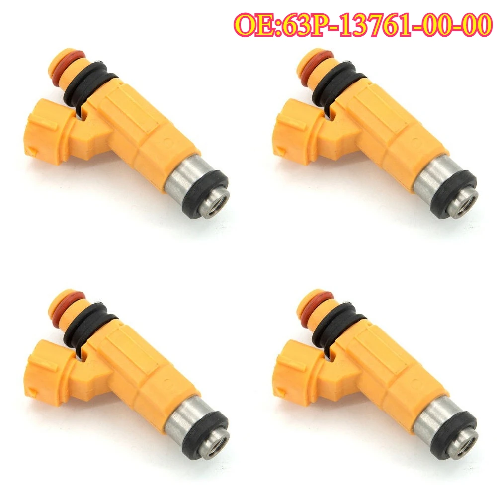 High quality New For 63P-13761-00-00 4PCS Fuel Injectors For Marine For Yamaha Outboard F150 For Mitsubishi Galant AW347305