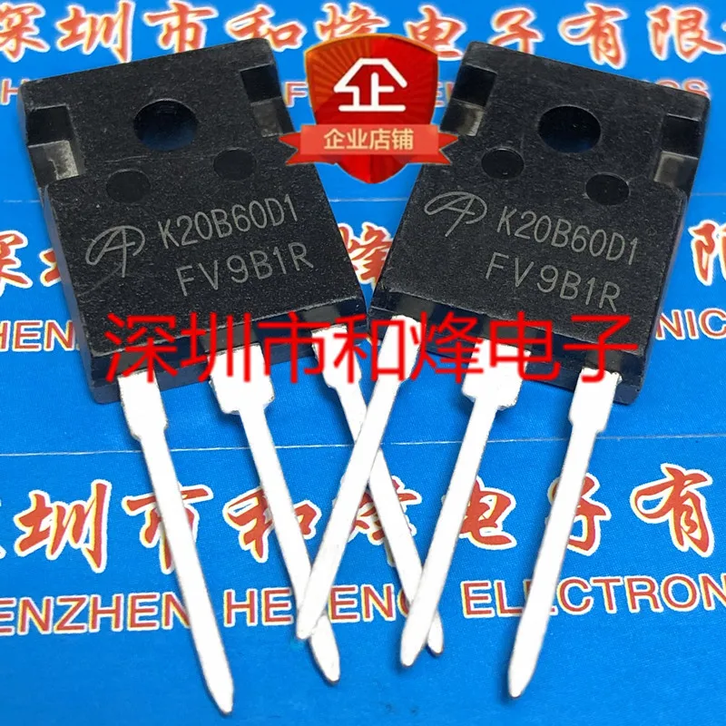 5PCS-10PCS AOK20B60D1 TO-247 600V 40A NEW AND ORIGINAL ON STOCK