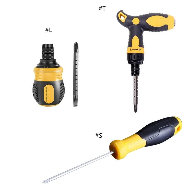 Slotted Double Head Screwdrivers, Household Multifunction Screwdrivers