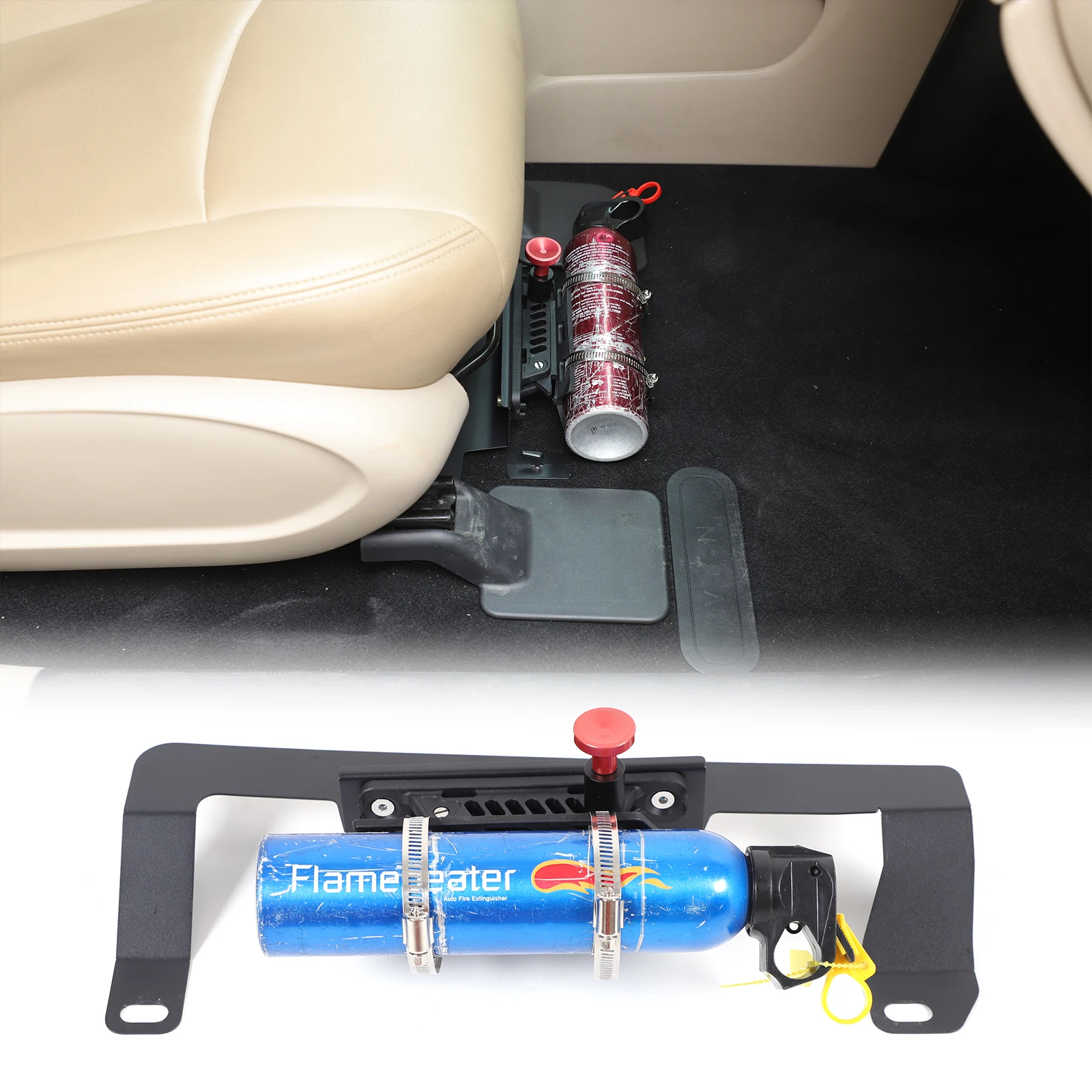 

Carbon steel passenger seat base bracket for 2013-2018 Nissan Pathfinder interior accessories