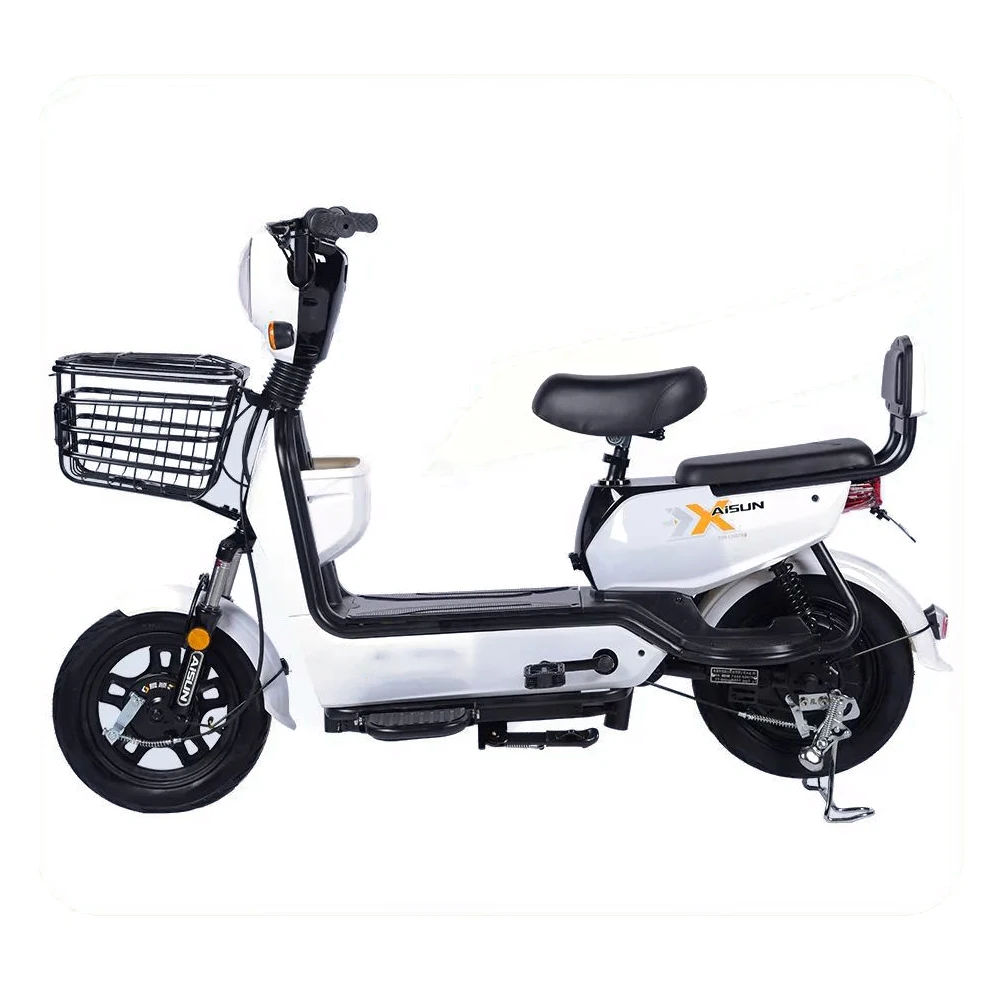 

Wholesale 400W 48V Vintage Electric Bicycle Family Use E Bike Electric Motorcycle Scooter for Adults