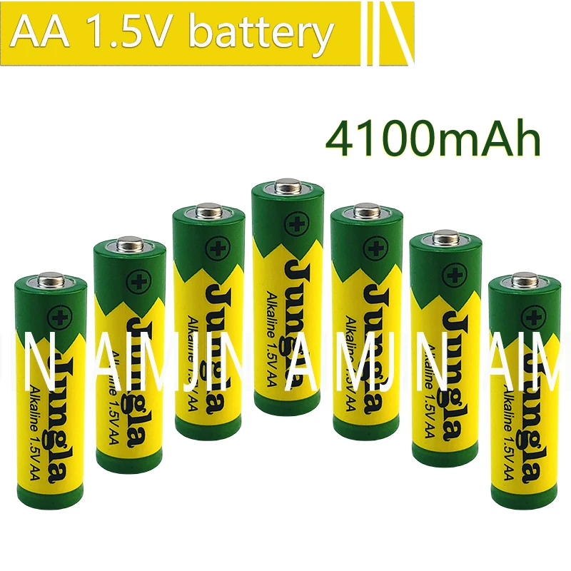 2 PCS Neue 4100 mAh batterie AA 1,5 V Wiederaufladbare Alcalinas drummey für spielzeug licht emittierende diode