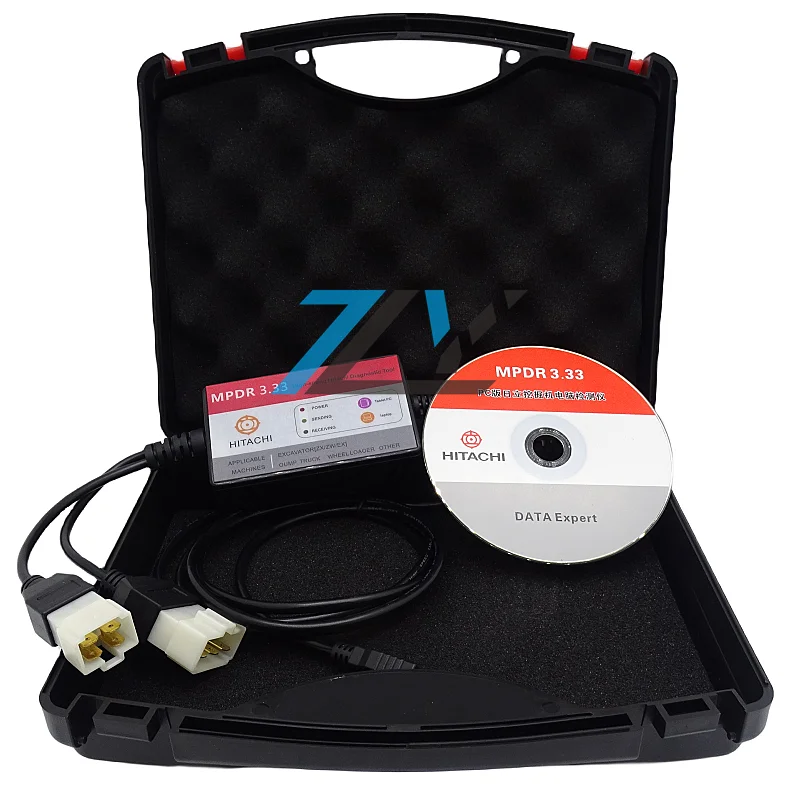 High-Speed ​​Diagnostic Tool MPDR 3.33 3.9 for Hi tachi Truck Excavator ZX-3 ZX-3G ZX-5 ZX-6 ZX-7 ZX-1