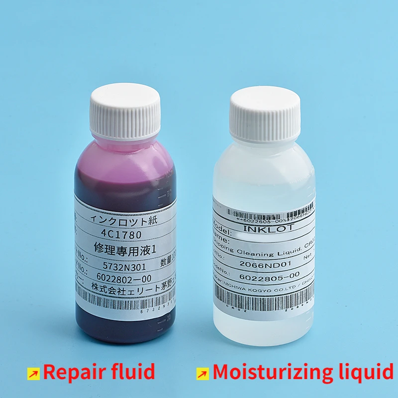 Líquido líquido hidratante para cabezal de impresión, líquido de limpieza Original para mantenimiento diario, reparación roja, 100ML