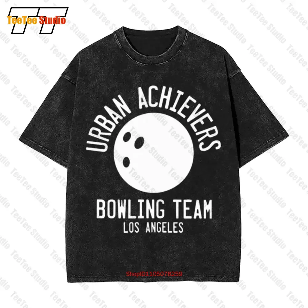 The Big Lebowski Urban Achievers Bowling Movie Vintage Oversized T-Shirt VRS9