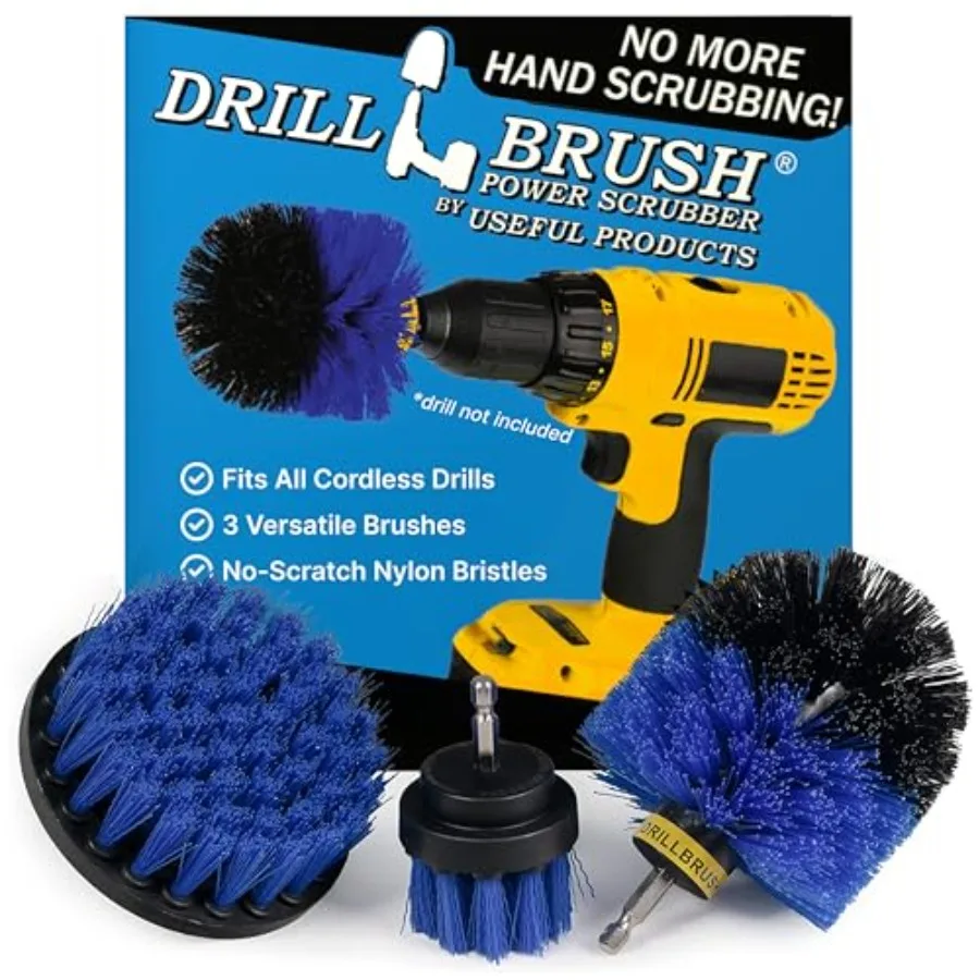 Boat Accessories Kayak Cleaning Kit Boat Cleaning Brush Kit Marine Scrub Brush Attachment for Drill Rotary Brushes for Boats Mo