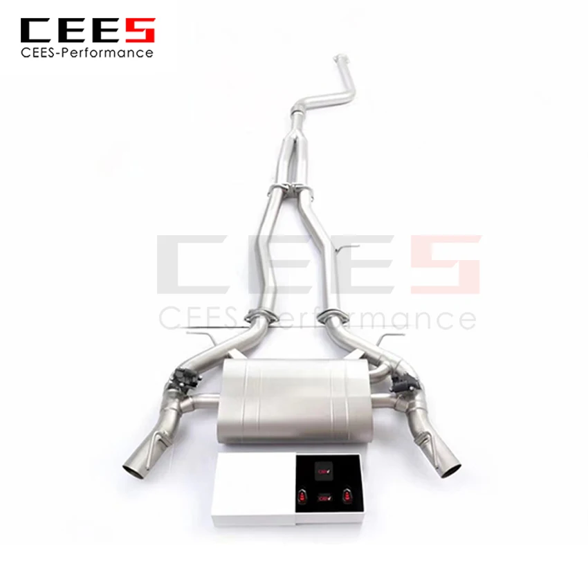 

CEES Exhaust System For Cadillac CT4 2.0T Stainless Steel Valve Muffler Catback Escape Tubo Escape Coche Terminale Scarico Auto