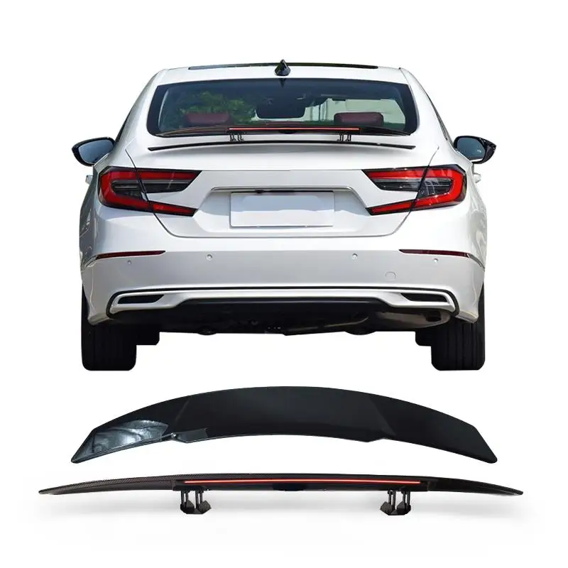 New Design tail spoiler ABS material universal car spoiler sport black back rear spoiler for accord car wings