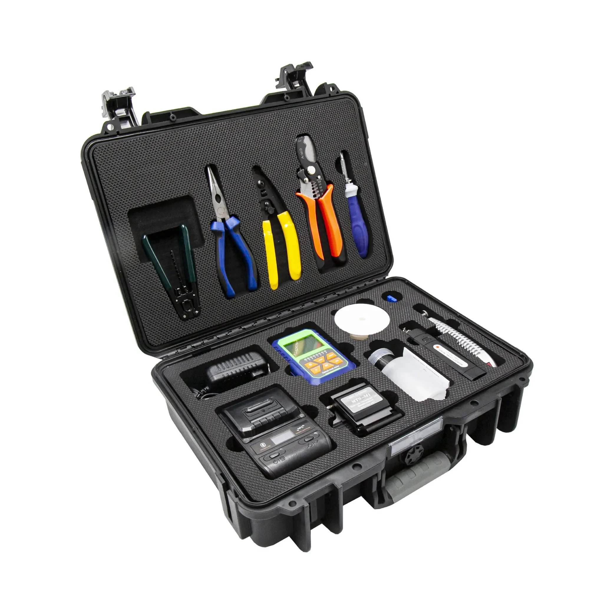 

China professional indoor ftth fiber optic splicing toolkit tool kit for sale