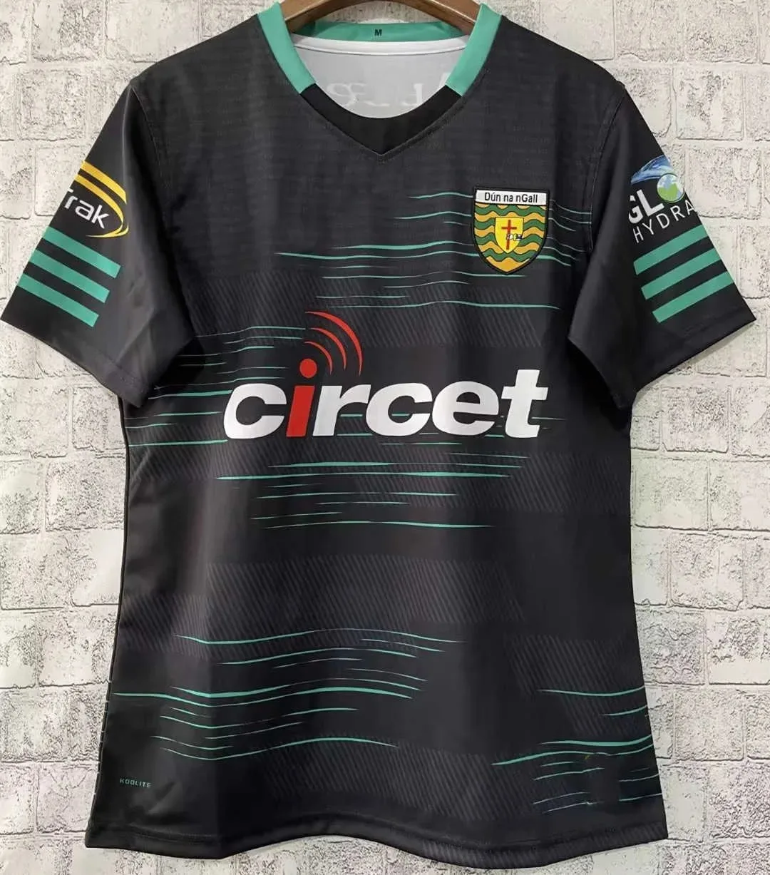 

25 Summer New Donegal GAA Training Football Jersey Men's Quick-drying T-shirt Oversized Short-sleeved Casual Breathable Moto Y2K