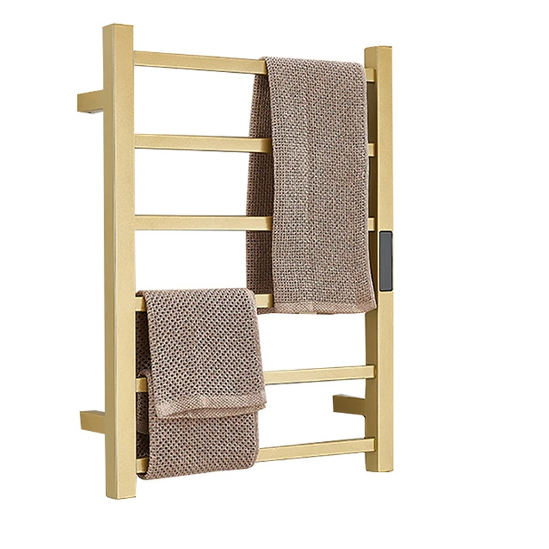 

Stainless Steel Electric Towel Rack Temperature&Time Control Smart Heated Towel Rail Towel Warmer