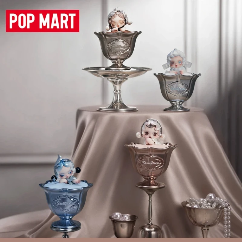 

Genuine Popmart Skullpanda Dining Table Series Scented Candle Blind Box Home Decoration Surprise Boxfashionable Gift Trendy Toys