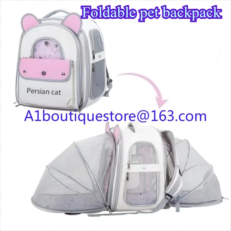 Tent Design Pet foldable portable shoulder large capacity bag Multi-functional convenient bag  pet carrier bag(1PCS)