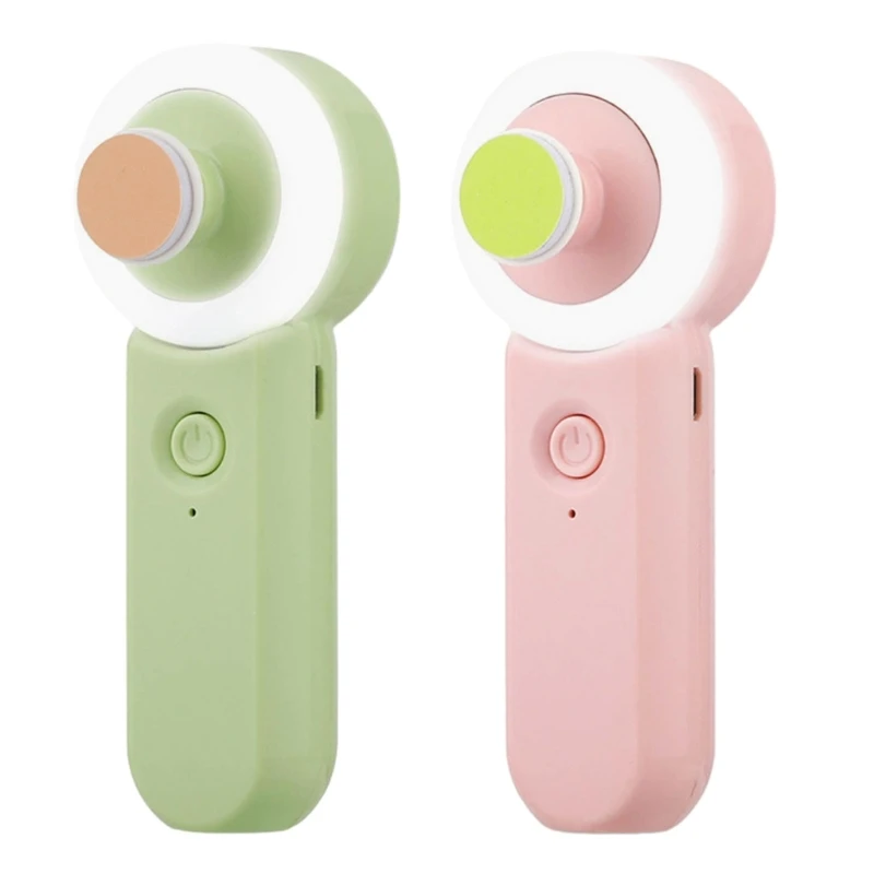 Rechargeable Newborn Nails Grooming Device Illuminated Tool Durable for Babies