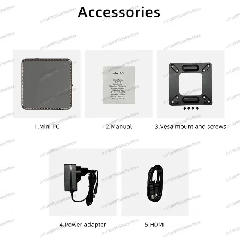 GK3V GK3 Pro N100 كمبيوتر صغير 8 جيجابايت 256 جيجابايت ويندوز 11 برو 16 جيجابايت 512 جيجابايت WIFI5 BT4.2 كمبيوتر ألعاب مكتبي 8 جيجابايت 128 جيجابايت N5095 #6