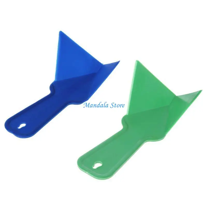 U2JC Plastic Corner Scraper Finisher Cleaning Stucco Removal Builder Tool