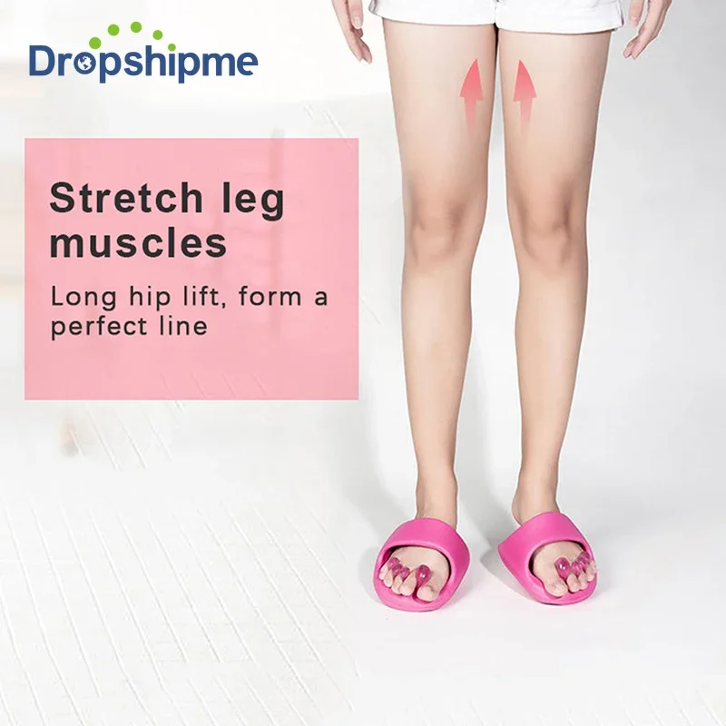 1 Double Adult Unisex Slimming Slippers for In/Out - Turned Feet! Correct O - Legs, X - Legs, Bowlegs & Clubfoot with Insoles