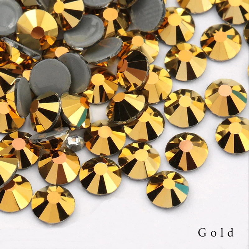 

TC Wholesale Monte Carla Hot Fix Rhinestones 20 Bags Flatback Multiple Specifications Iron-on Stone for Clothing, Accessories