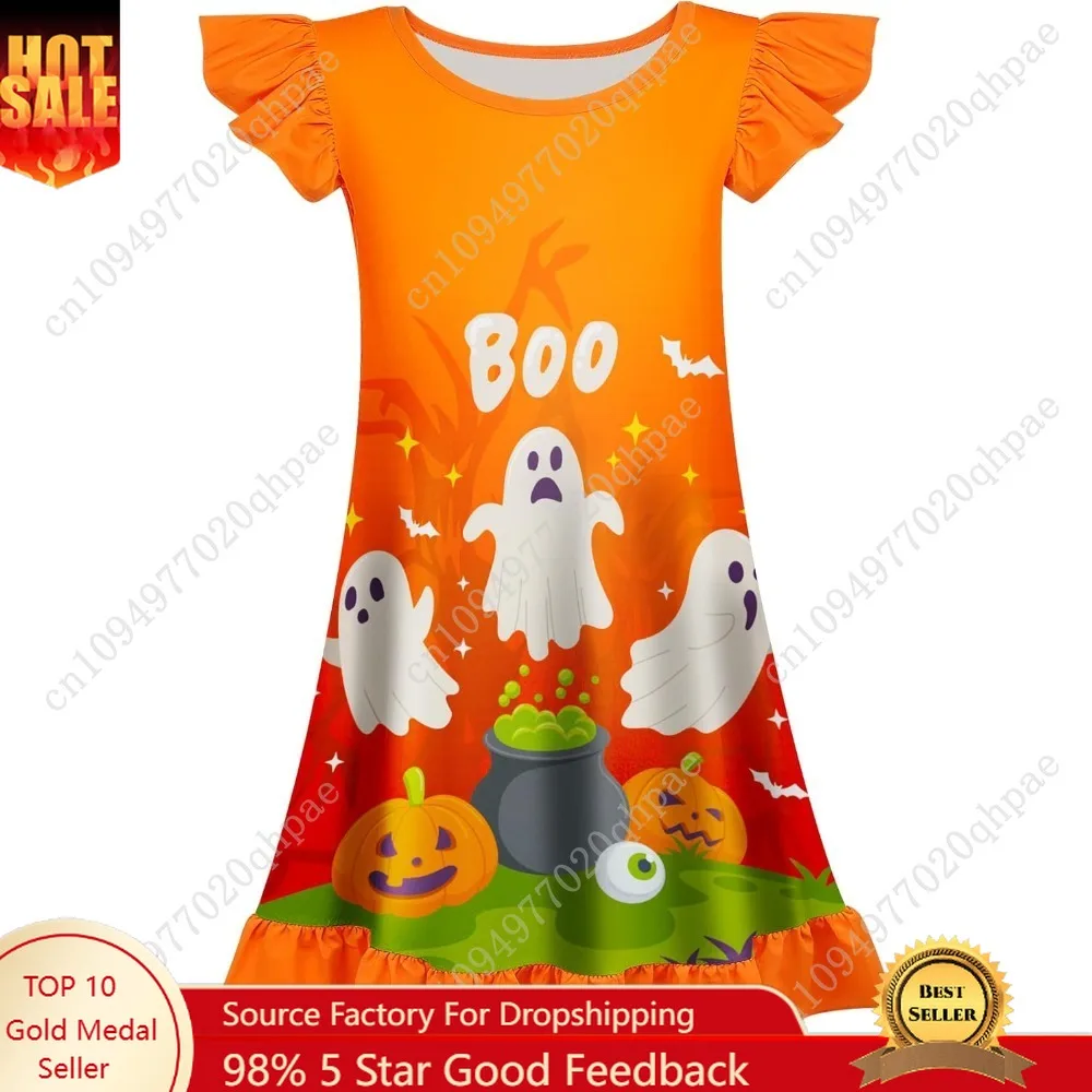 

Fiodrimy Girls Nightgowns Unicorn Sleepwear Night Sleep Dress Pajamas Little Kids Toddler Soft Nightgown