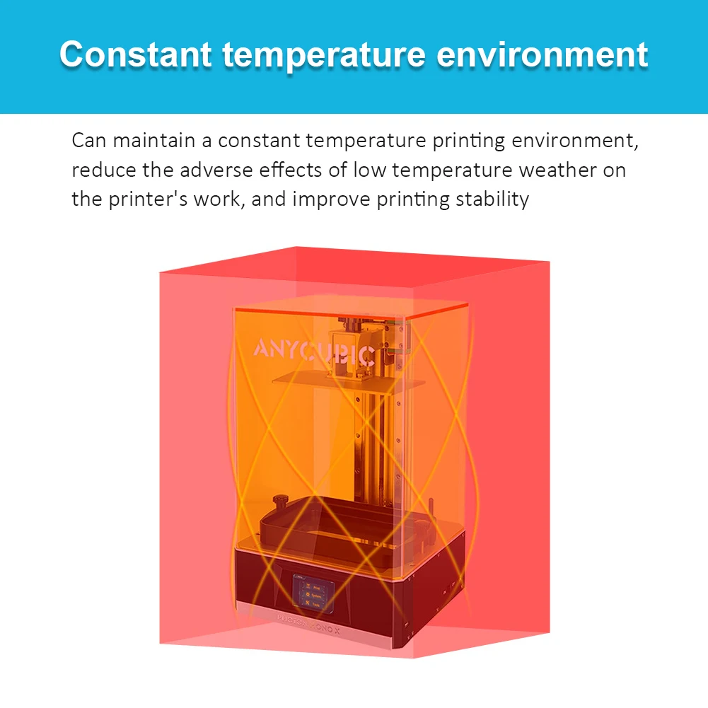 

Защитный пылезащитный чехол для 3D-принтера Light Curing, звукоизоляционный кожух для Phrozen Sonic Mighty 4K