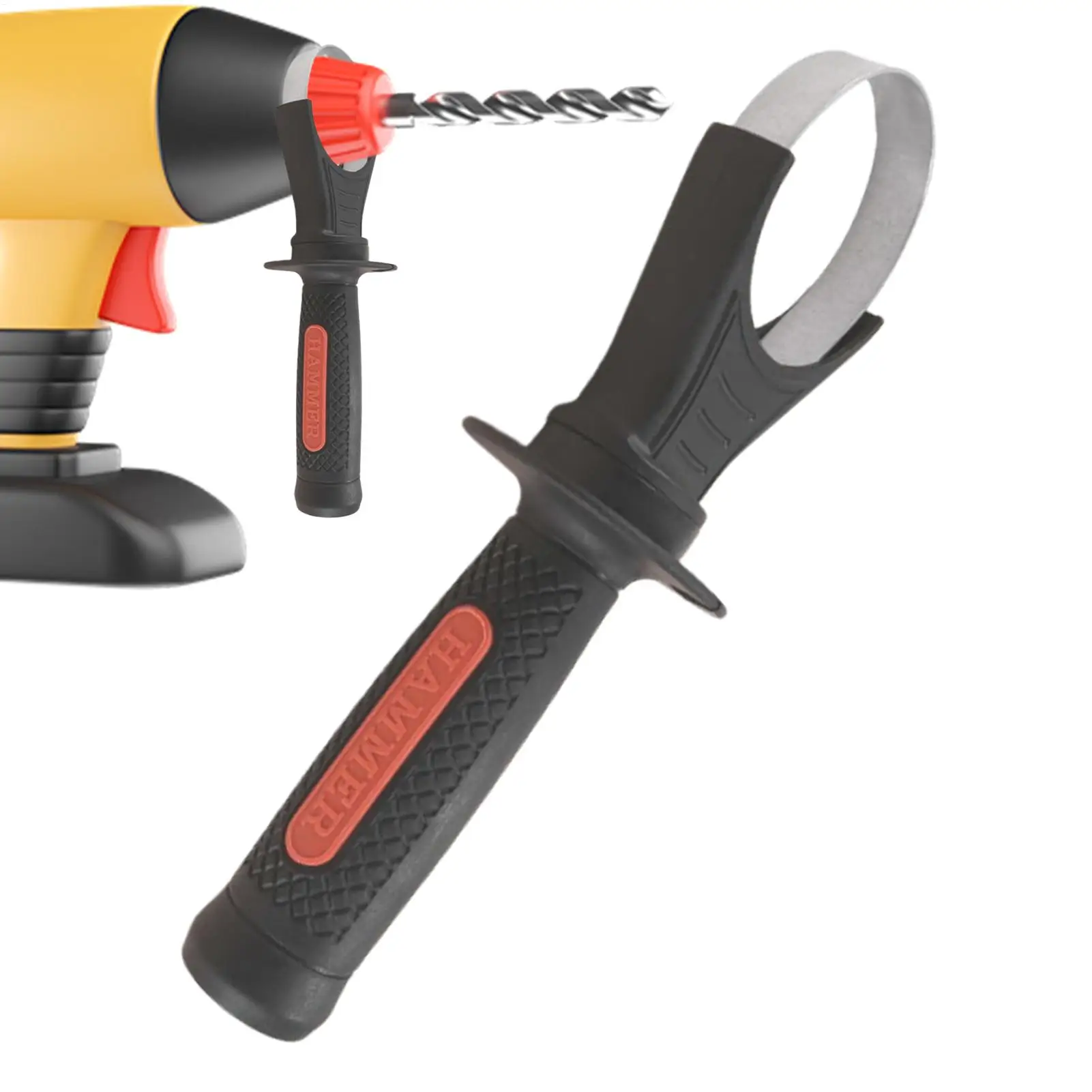 

Electric Hammer Side Handle Power Tool Front Auxiliary Handle Adjustable Electric Drill Replacement For Work Furniture