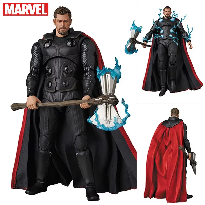 Figure Marvel legends Thor Avengers Infinity War Stormbreaker Ax Change Head Thunderbolt Model Movie Toys Action Figure Gift