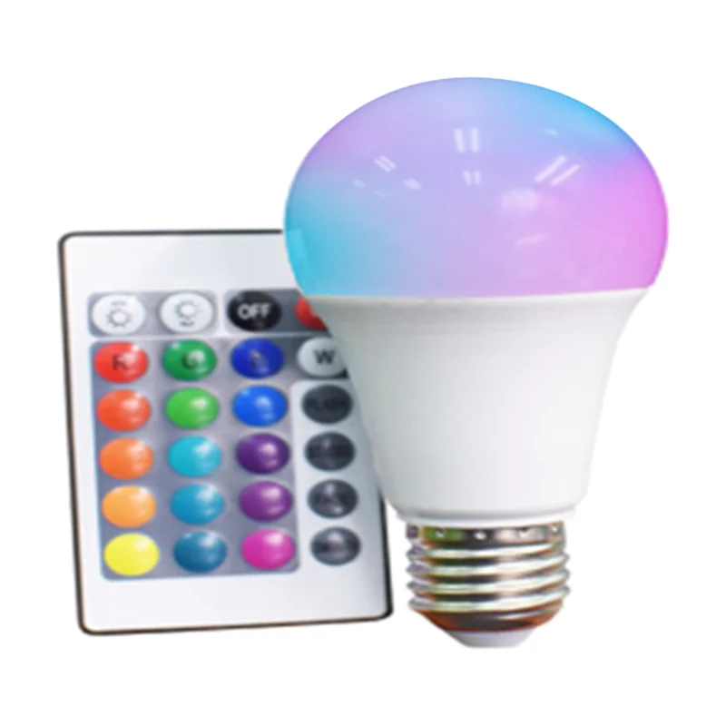 

E27 Smart Remote Control Colorful Bulb Light 12W 220V