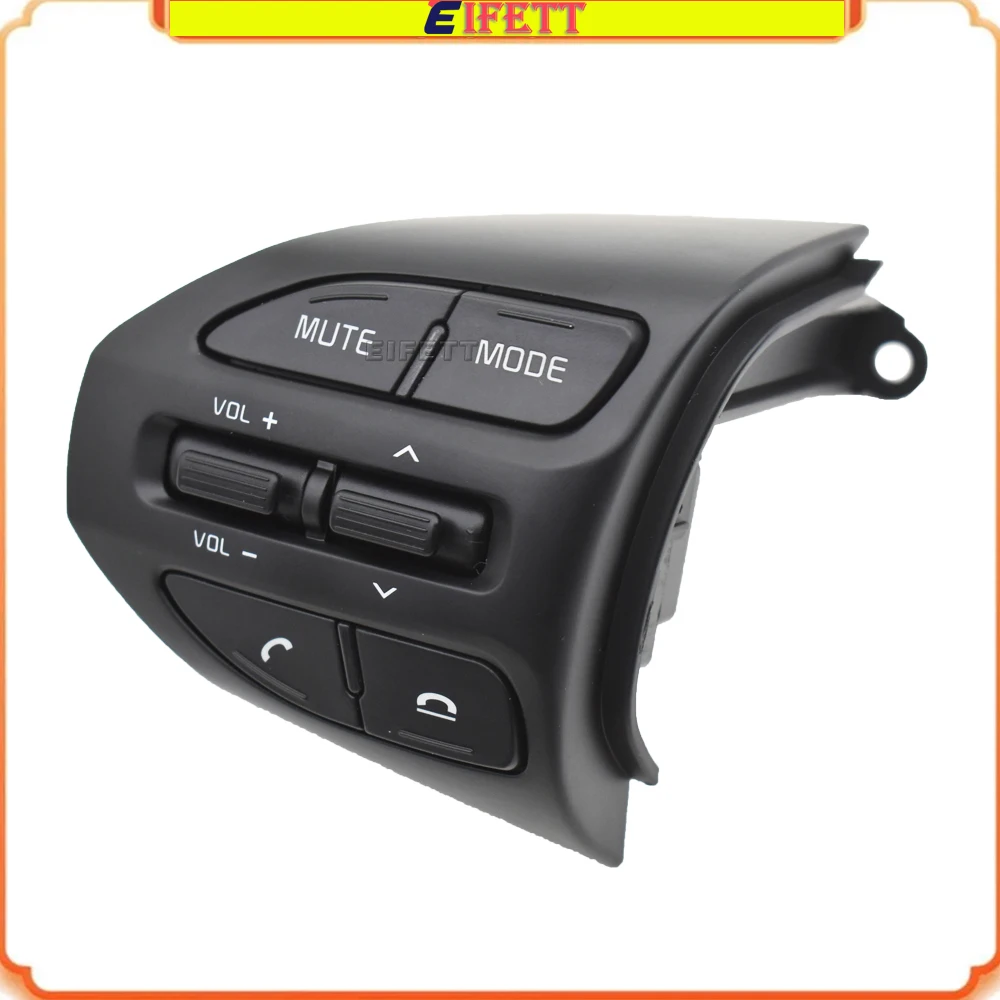 With Backlight Steering Wheel Button For KIA K2 RIO 2017 2018 2019 2020 2021 RIO X LINE Bluetooth Phone Control Volume Buttons - view 4