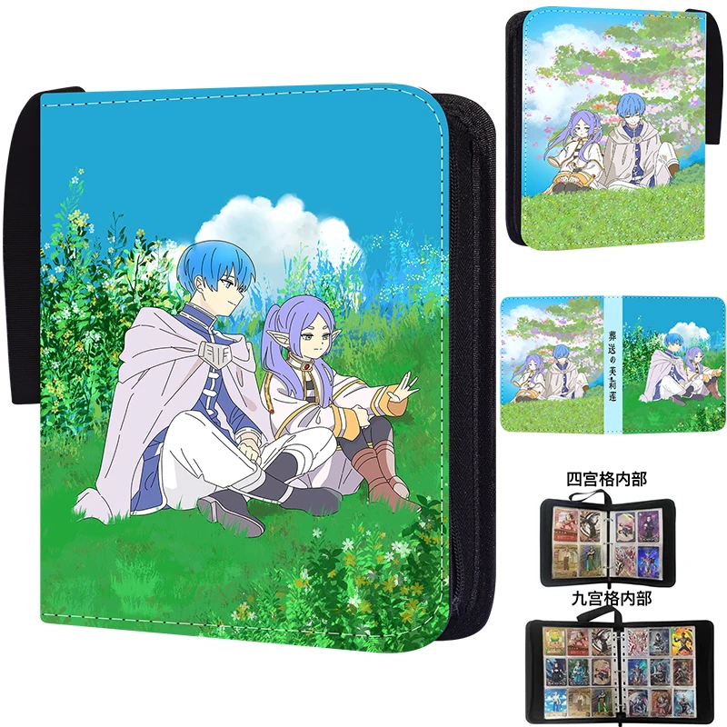 Frieren: Beyond Journey’s End Card Book Anime Peripheral Game Card Collection Loose-leaf Business Card Holder Bag Trendy ToyGift
