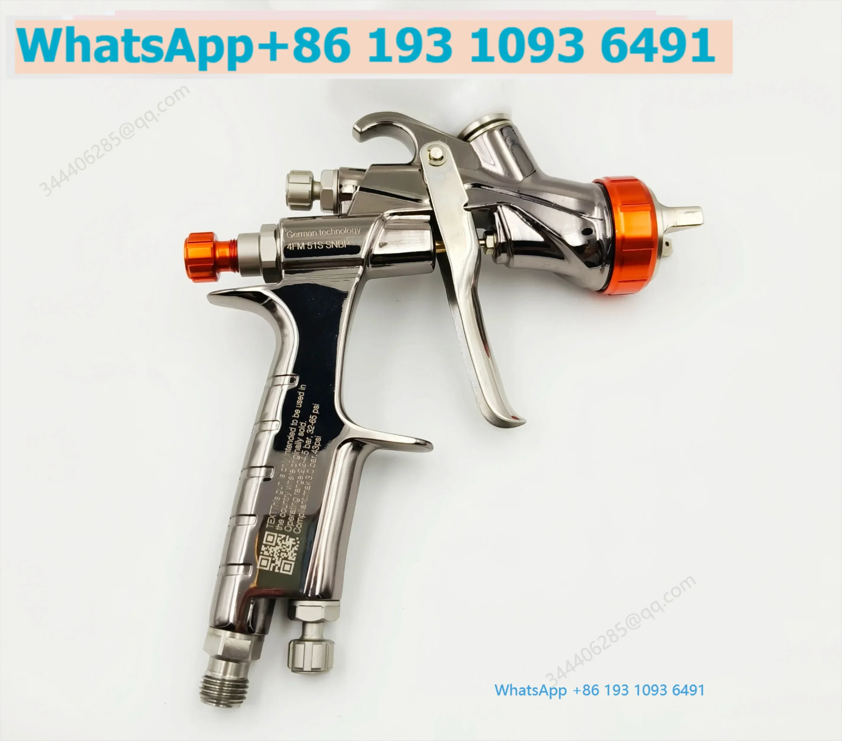 W400 Spray Gun  HIQ High Quality Atomization airless Sprayer Painting car Paint Tool Airbrush