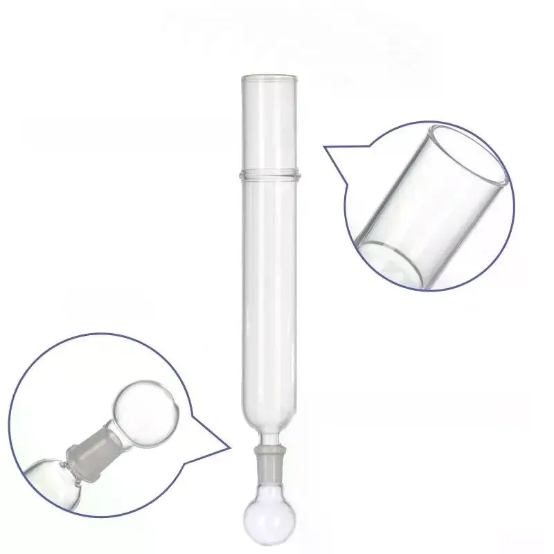 1Pcs Aroma Infusion Exquisite Chamber Base Borosilicate Glass Cigar Aromatherapy Humidors Tube 265mm Length For Conservation