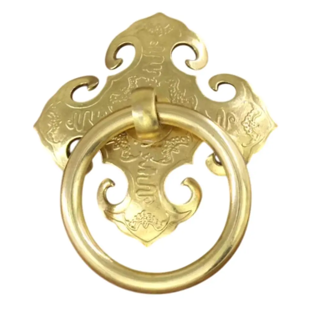 Aesthetic Antique Brass Gate Handle Suitable for Multiple Applications; Elevate Your Home's Curb Appeal Effortlessly Today