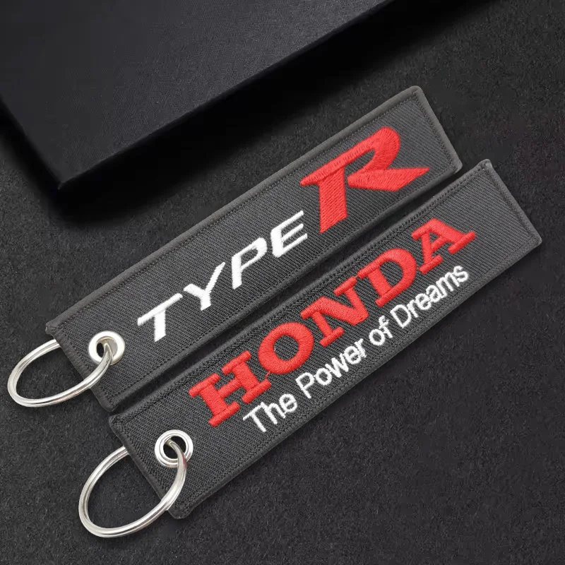 Porte-clés avec Logo de voiture, accessoires pour Honda Civic Type R(FK8 2017 + / FL5 2023 +)Civic 10/11 Accord CR-V, 2025